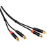 Kopul 2 RCA Male to 2 RCA Male Stereo Audio Cable (6 ft)
