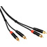 Kopul 2 RCA Male to 2 RCA Male Stereo Audio Cable (100 ft)
