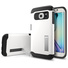 Spigen Samsung Galaxy S6 Edge Case Slim Armor (Shimmery White, Retail Packaging)