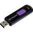 Transcend 32GB JetFlash 500 USB 2.0 Flash Drive (Black, Purple Slider)