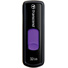 Transcend 32GB JetFlash 500 USB 2.0 Flash Drive (Black, Purple Slider)