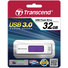 Transcend 32GB JetFlash 770 USB 3.0 Flash Drive (White)