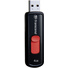 Transcend 4GB JetFlash 500 USB 2.0 Flash Drive (Black, Red Slider)