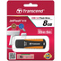 Transcend 8GB JetFlash 810 USB 3.0 Flash Drive (Orange/Black)