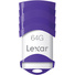 Lexar 64GB JumpDrive V30 USB 2.0 Flash Drive (Purple)