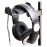 K&M 16080 Screw Clamp Headphone Holder
