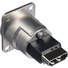 Switchcraft EH Series HDMI Feedthrough Connector (Nickel)
