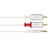 Moshi 3.5 mm to RCA Stereo Cable (White) 6'