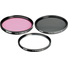 Tiffen 49mm Video Intro (DLX 3 Filter) Kit (UV Protector, ND 0.6, FLD Filters & 4 Pocket Pouch)