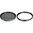 Tiffen 52mm Video Twin Pack (Clear, Neutral Density (ND) 0.6 and Soft Pouch)