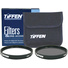Tiffen 52mm Video Twin Pack (Clear, Neutral Density (ND) 0.6 and Soft Pouch)
