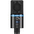 IK Multimedia iRig Mic Studio, Portable Large-Diaphragm Digital Microphone (Black)