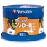 Verbatim DVD-R 4.7GB 16X White Inkjet Printable 50-pack Spindle