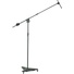 K&M 21430 Mobile Overhead Microphone Stand with Caster Base (Black)