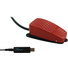 X-keys USB 3 Switch Interface with Red Commercial Foot Switch
