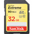 SanDisk 32GB Extreme UHS-I U3 SDHC Memory Card (Class 10)