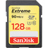 SanDisk 128GB Extreme UHS-I U3 SDXC Memory Card (Class 10) - 90 MB/s