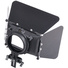 CAME-TV L-M3 DSLR Matte Box with Flag and 15mm Rod Adapter