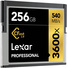 Lexar 256GB Professional 3600x CFast 2.0 Memory Card