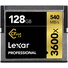Lexar 128GB Professional 3600x CFast 2.0 Memory Card