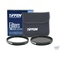 Tiffen 58mm Video Twin Pack (Clear, Neutral Density (ND) 0.6 and Soft Pouch)