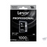 Lexar 16GB Professional 1000x UHS-II SDHC Memory Card (Class 10, UHS Speed Class 3)