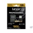 Lexar 128GB Professional 1800x UHS-II microSDXC Memory Card (U3)