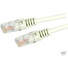 DYNAMIX 10M Cat5E UTP Patch Lead - Slimline Molding & Latch Down Plug (White)