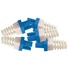 Platinum Tools Strain Reliefs for EZ-RJ45 CAT6 Connectors (50-Pack, Blue)