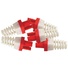 Platinum Tools Strain Reliefs for EZ-RJ45 CAT6 Connectors (50-Pack, Red)