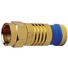 Platinum Tools F-Type Gold SealSmart Coaxial Compression RG59 Connector (10 Pieces Clamshell)