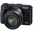 Canon EOS M3 Mirrorless Digital Camera with 18-55mm Lens (Black)