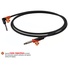 Bespeco 1/4" Mono Jack to 1/4" Mono Jack Instrument Cable (Black/Orange, 39")