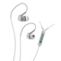 MEElectronics Sport-Fi M6P Memory Wire In-Ear Headphones with In-Line Mic Remote Control (Clear)