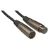 Hosa DMX 5-Pin XLR Male to 5-Pin XLR Female Extension Cable - 25'