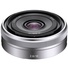 Sony E-Mount SEL16F28 16mm f/2.8 Wide-Angle Alpha E-Mount Lens (Silver)
