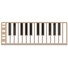 CME Xkey - Mobile MIDI Keyboard (Champagne Baby)