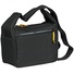 Ruggard STREAK 25 Shoulder Bag (Black with Yellow Accenting)
