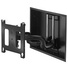 Chief PNRIWUB Universal Flat Panel Dual Swing Arm Wall Mount (Black)