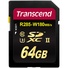 Transcend 64GB Ultimate UHS-II SDXC Memory Card (U3)