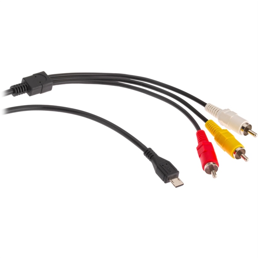 Pearstone Multi-Terminal A/V Cable for Sony Handycam (5 ft)