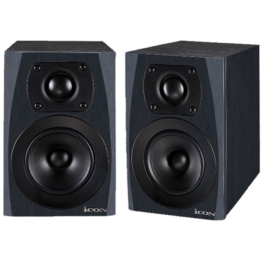 Icon Pro Audio SX-4A 4.5" Compact 2-Way Active Studio Monitors (Pair)