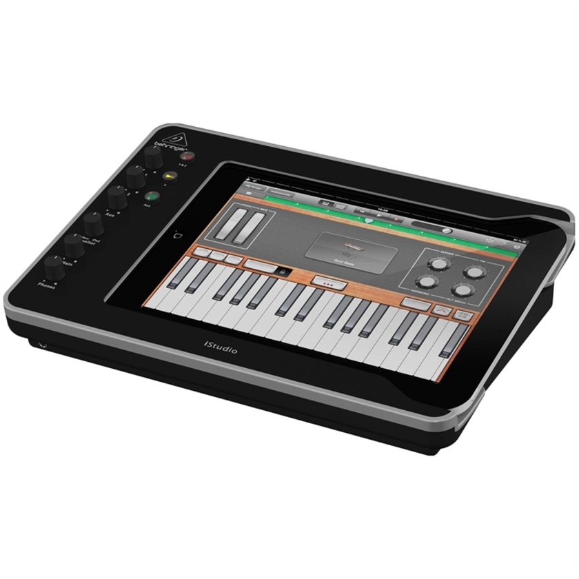 Behringer iStudio iS202 Professional iPad Docking Station with Audio, Video, and MIDI Connectivity