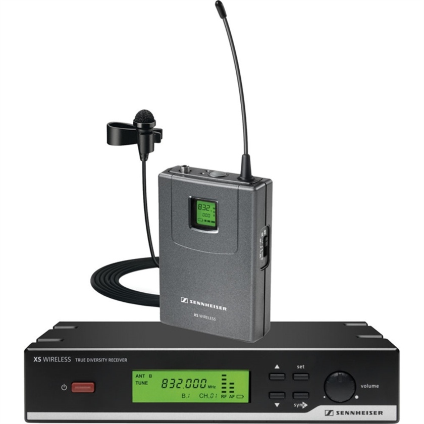 Sennheiser XSW 12 Presentation Set Wireless Lavalier Microphone System