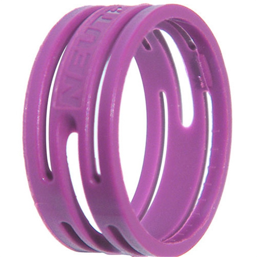 Neutrik Color Coding Ring for etherCon Connectors (100-Pack, Violet)