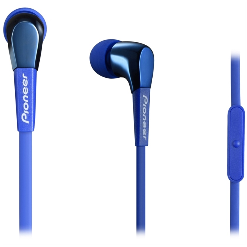 Pioneer SE-CL722T In-Ear Stereo Headphones (Blue)