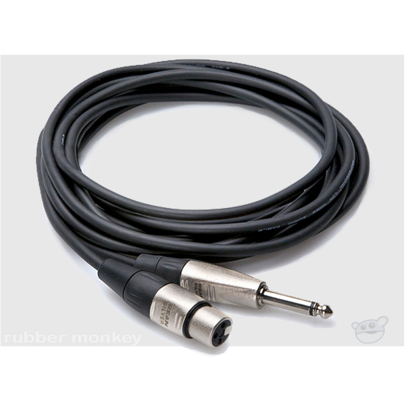 Hosa HXP-001.5 Pro XLR to 1/4'' Cable 1.5ft