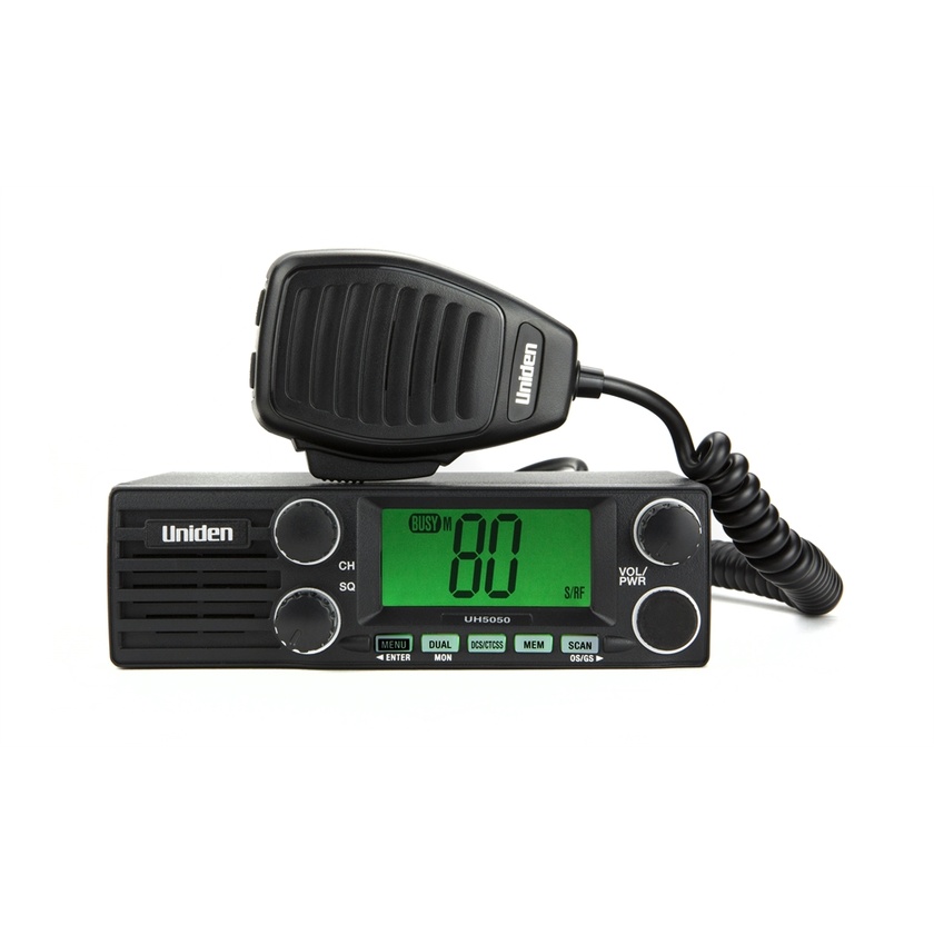 Uniden UH5050 12/24V 5W DIN UHF Radio