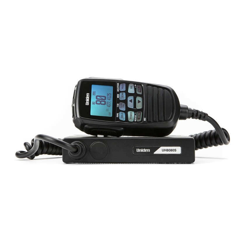 Uniden UH8080S Remote Mic Mobile/UHF Scanner 2-in-1