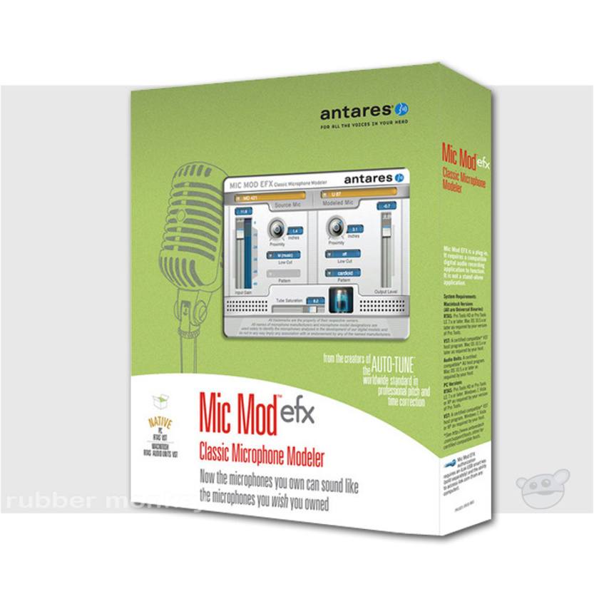 Antares Mic Mod EFX Classic Microphone Modeler